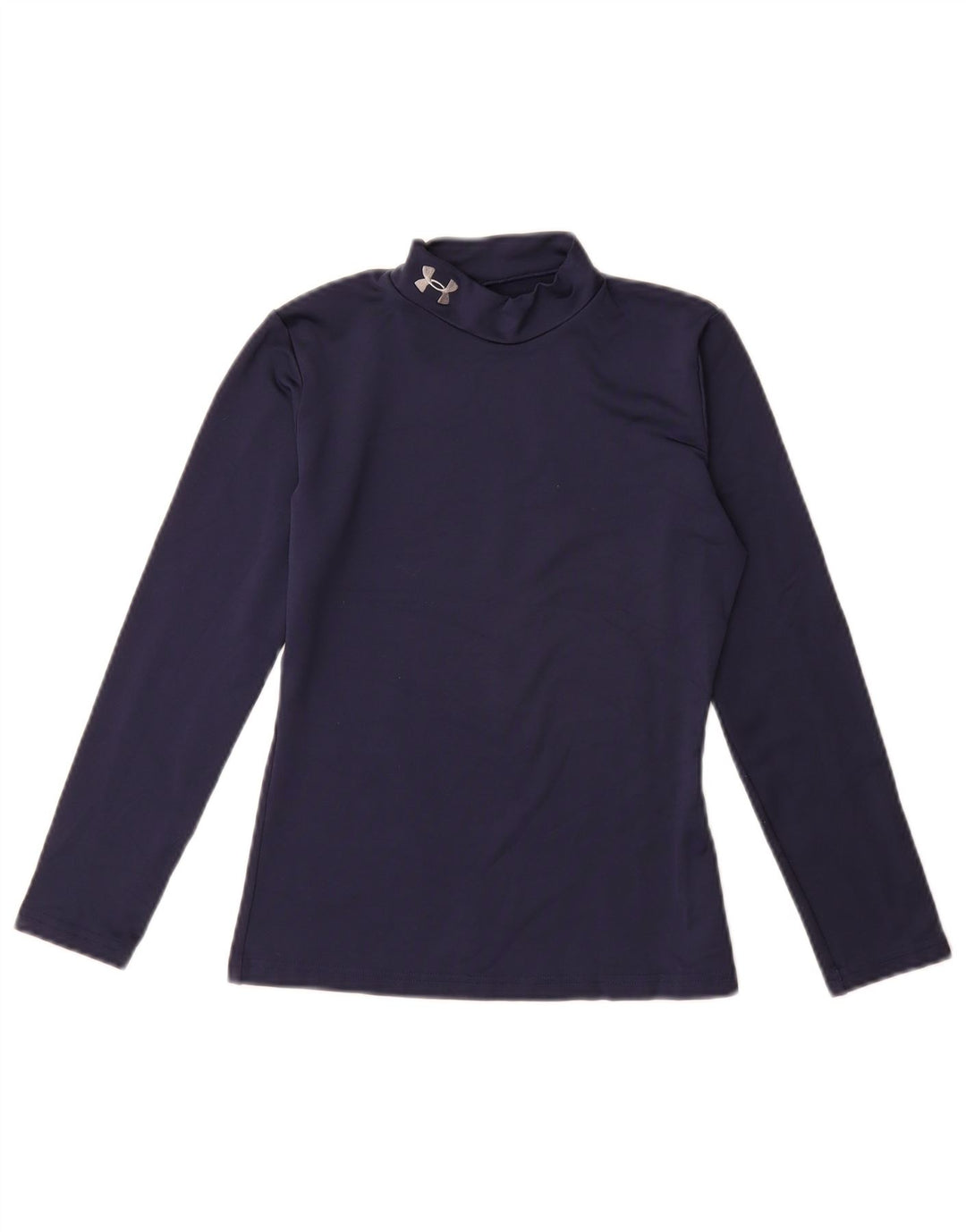 UNDER ARMOUR Drenge Cold Gear Top Langærmet 9-10 år Medium Navy Blue