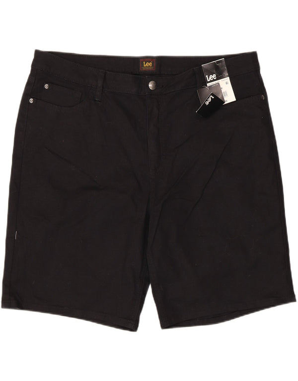 Lee Womens US 20 3XL W40 Sort bomuld