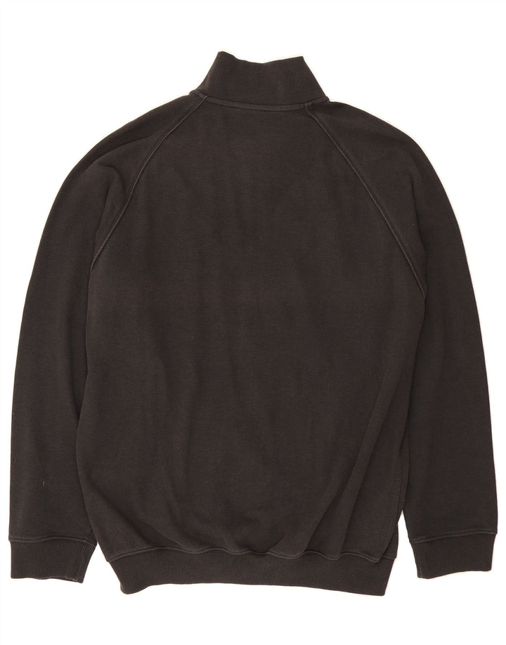 ADIDAS Mens Tracksuit Top Jacket UK 42/44 Large Black Cotton Vintage Adidas and Second-Hand Adidas from Messina Hembry 