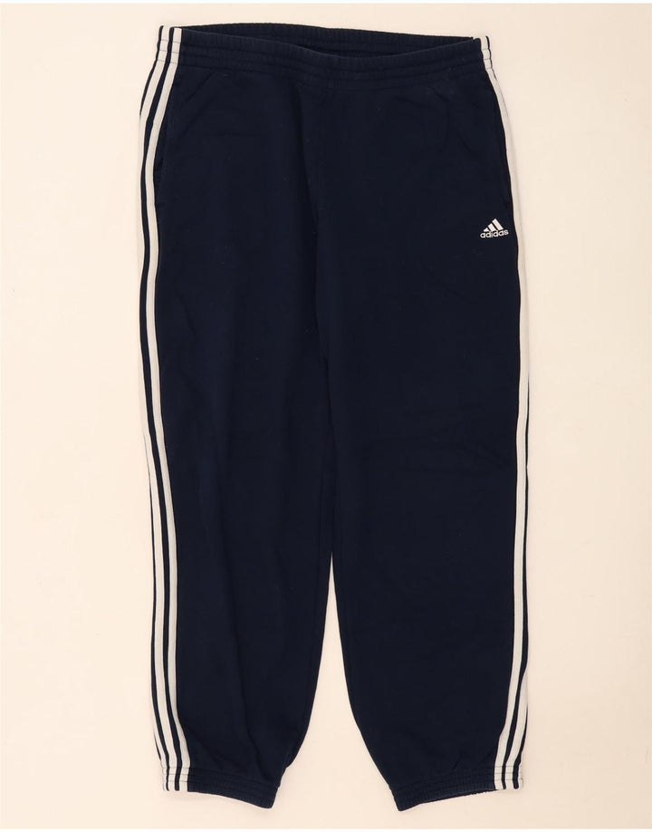 Adidas Træningsdragt til mænd Joggers Large Navy Blue