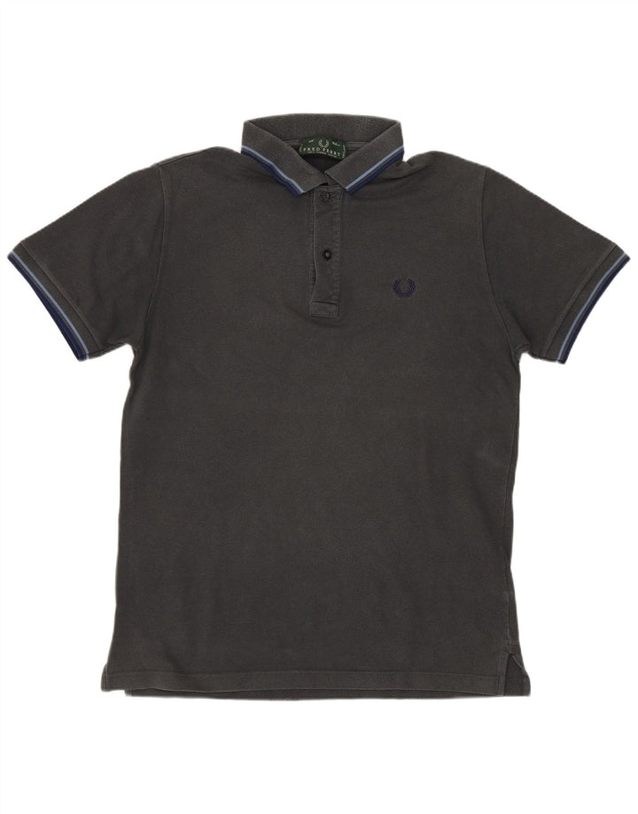 FRED PERRY Poloshirt til mænd Medium Sort Bomuld