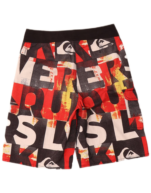 Quiksilver drenge grafiske badeshorts 15-16 år Flerfarvet