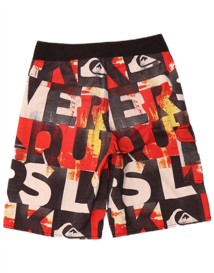 Quiksilver drenge grafiske badeshorts 15-16 år Flerfarvet