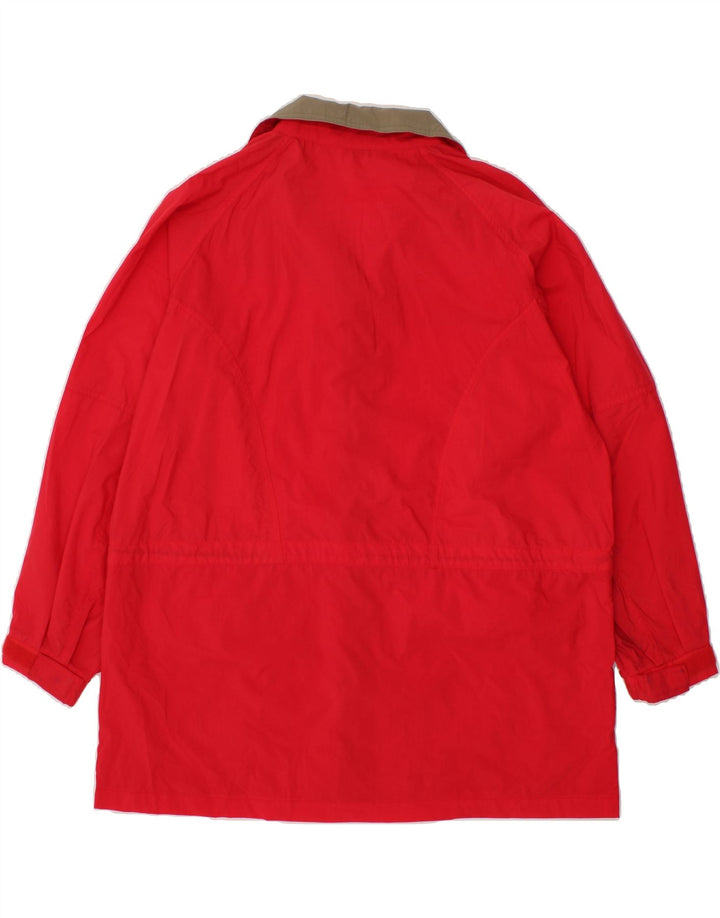 COLUMBIA Womens Raincoat UK 18 XL Red Nylon Vintage Columbia and Second-Hand Columbia from Messina Hembry 
