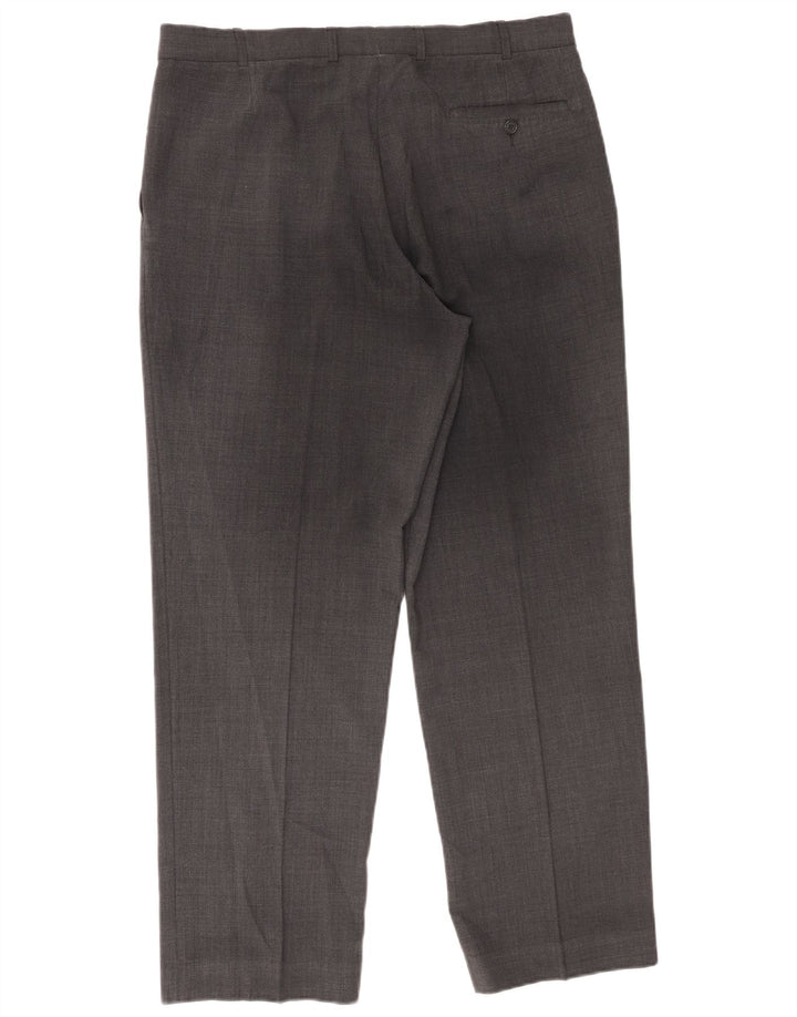 Marks & Spencer Herre Pegged Suit Bukser W34 L28 Grå