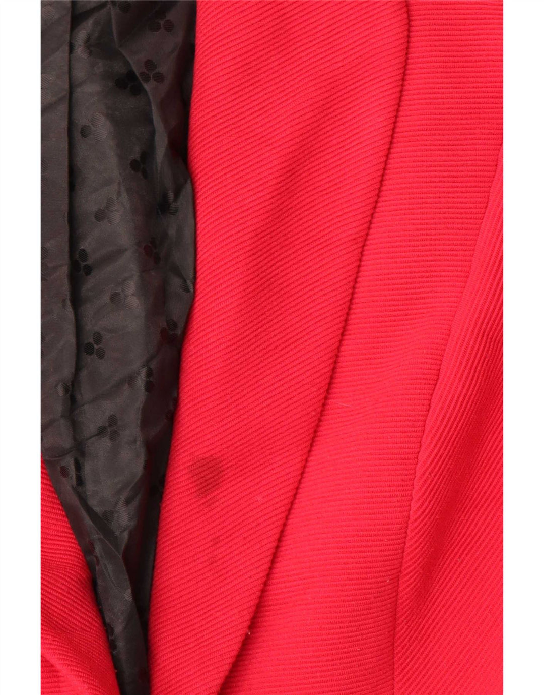 Marks & Spencer Dame 1 Knap Blazer Jacket UK 18 XL Rød Polyester