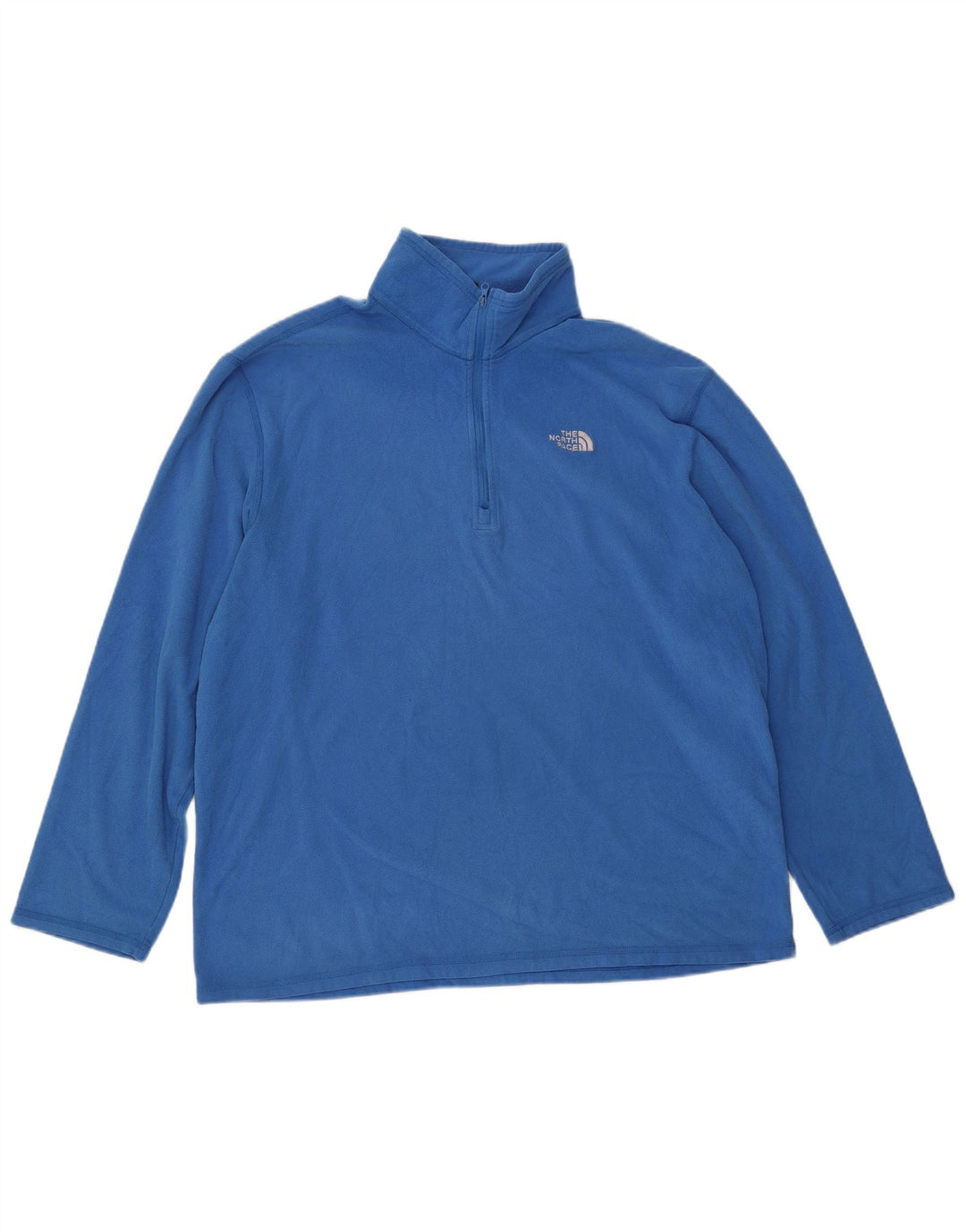 THE NORTH FACE Fleecetrøje til mænd med lynlås XL Blå polyester