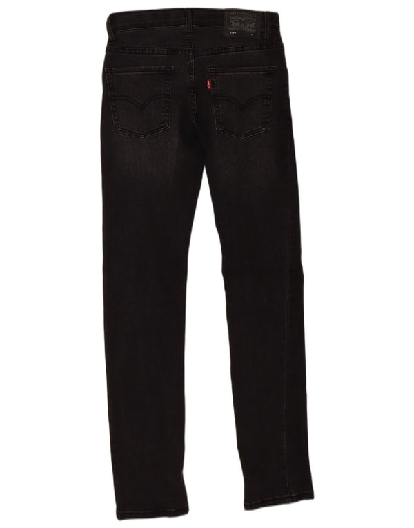 Levi's Boys 510 Skinny Jeans 13-14 år W28 L29 sort bomuld