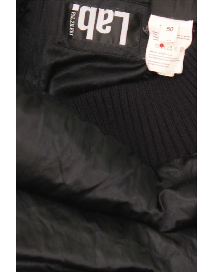Pal Zileri Dame Hætte Polstret Jakke IT 50 XL Sort Polyester