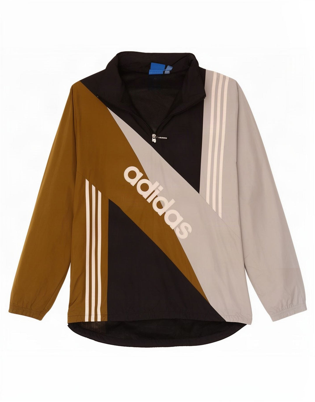 Adidas Grafisk Pullover Træningsdragt Top Stor Flerfarvet Colourblock