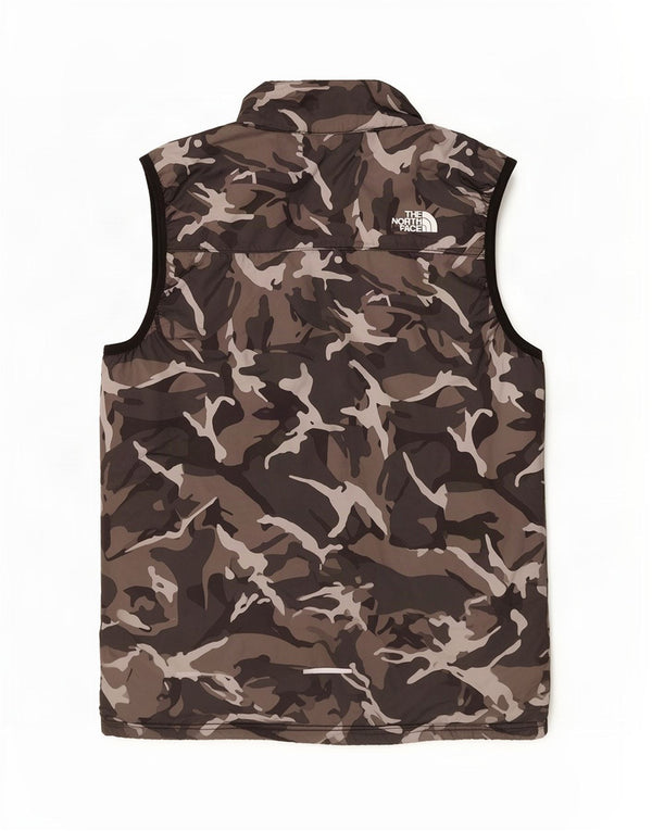 The North Face Boys Polstret Gilet 14-15 år XL Grå Camouflage Polyester