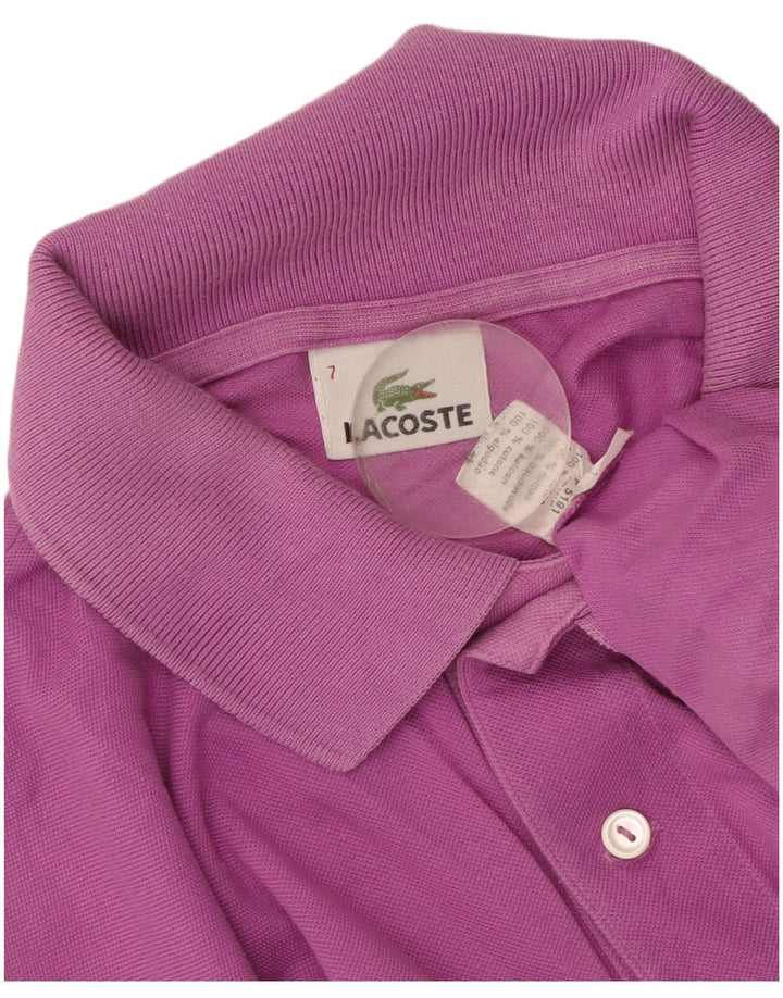 Lacoste Herre poloskjorte str. 7 2XL Pink Bomuld