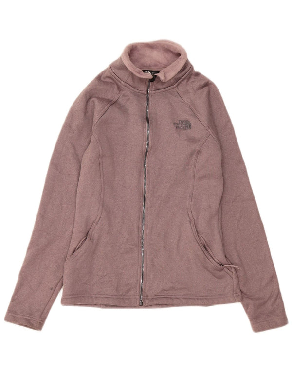 The North Face Womens Tracksuit Top Jacket UK 10 Small Pink Polyester