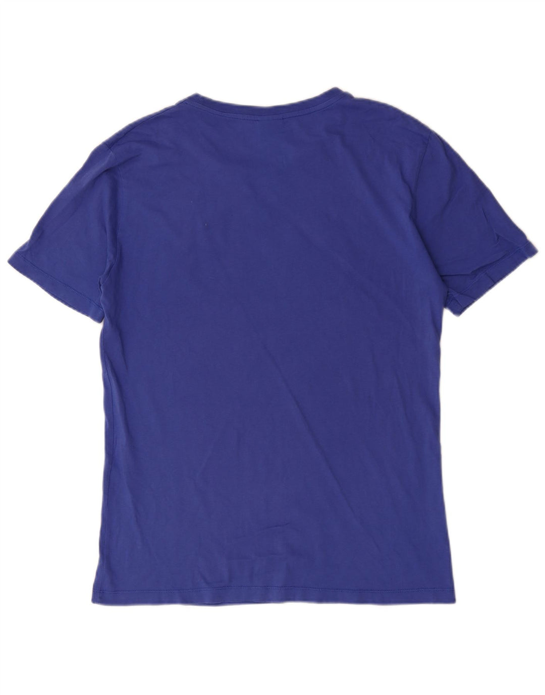 Gaelle Herre Grafisk T-Shirt Top Lille Blå