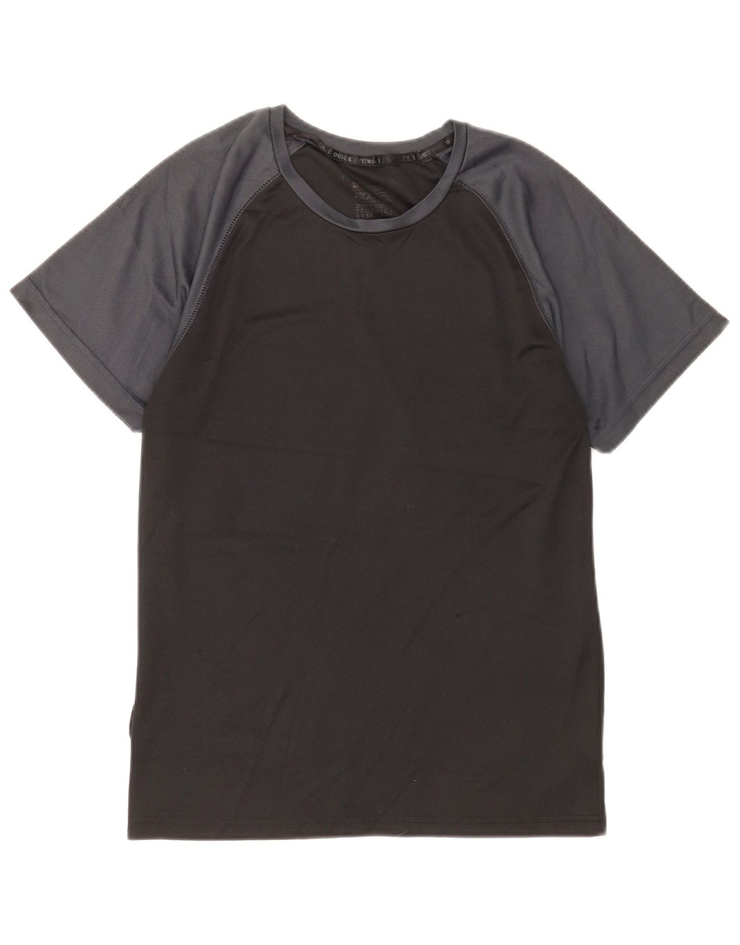 Mountain Warehouse Herre IsoCool T-Shirt Top Lille Sort Colourblock