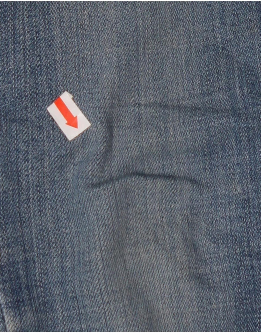 LEVI'S Dame 721 Skinny Jeans med høj talje W25 L30 Blå Bomuld