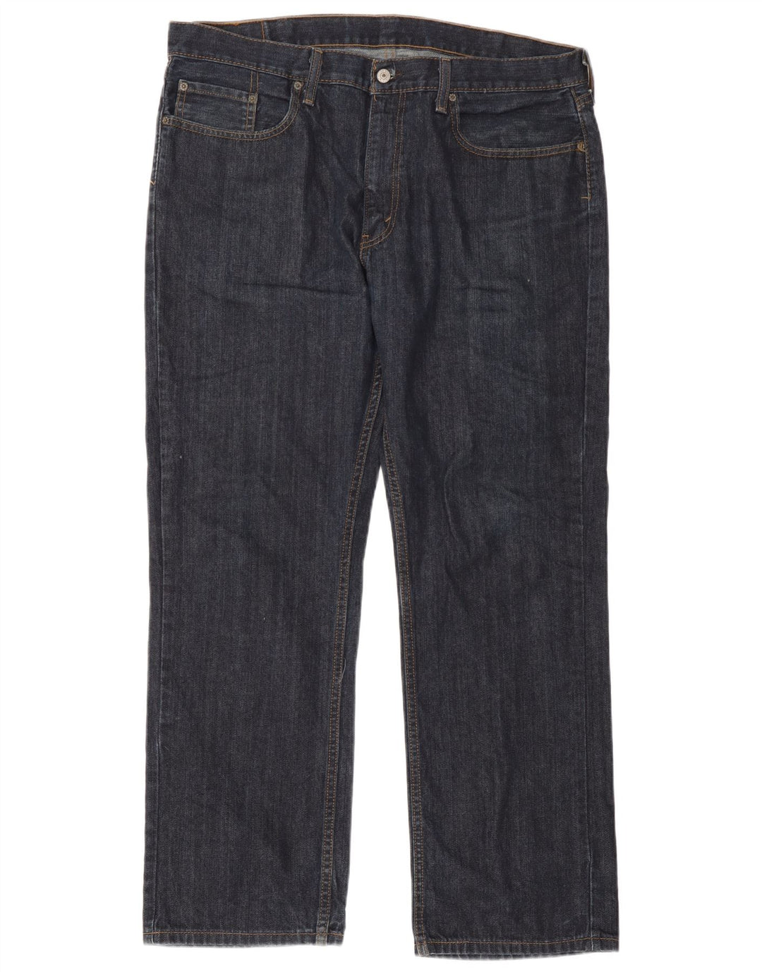 Levi's Herre 559 Straight Jeans W38 L32 Marineblå Bomuld