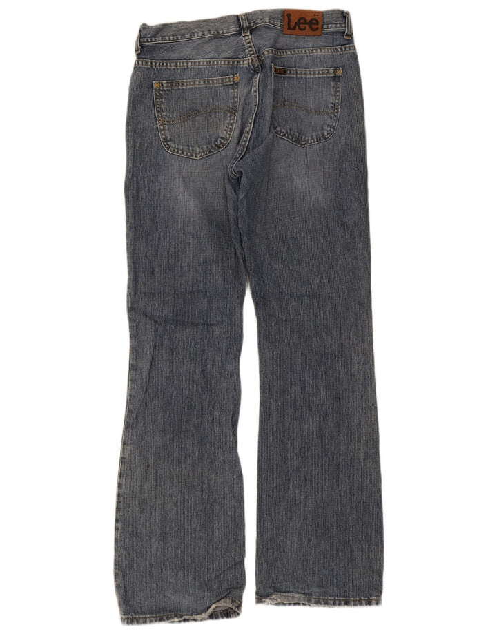 Lee Herre Denver Bootcut Jeans W34 L34 Marineblå Bomuld