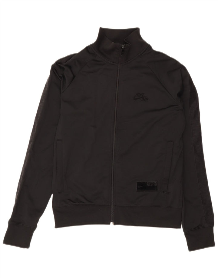 Nike Grafisk træningsdragt topjakke til kvinder UK 14/16 Large Black