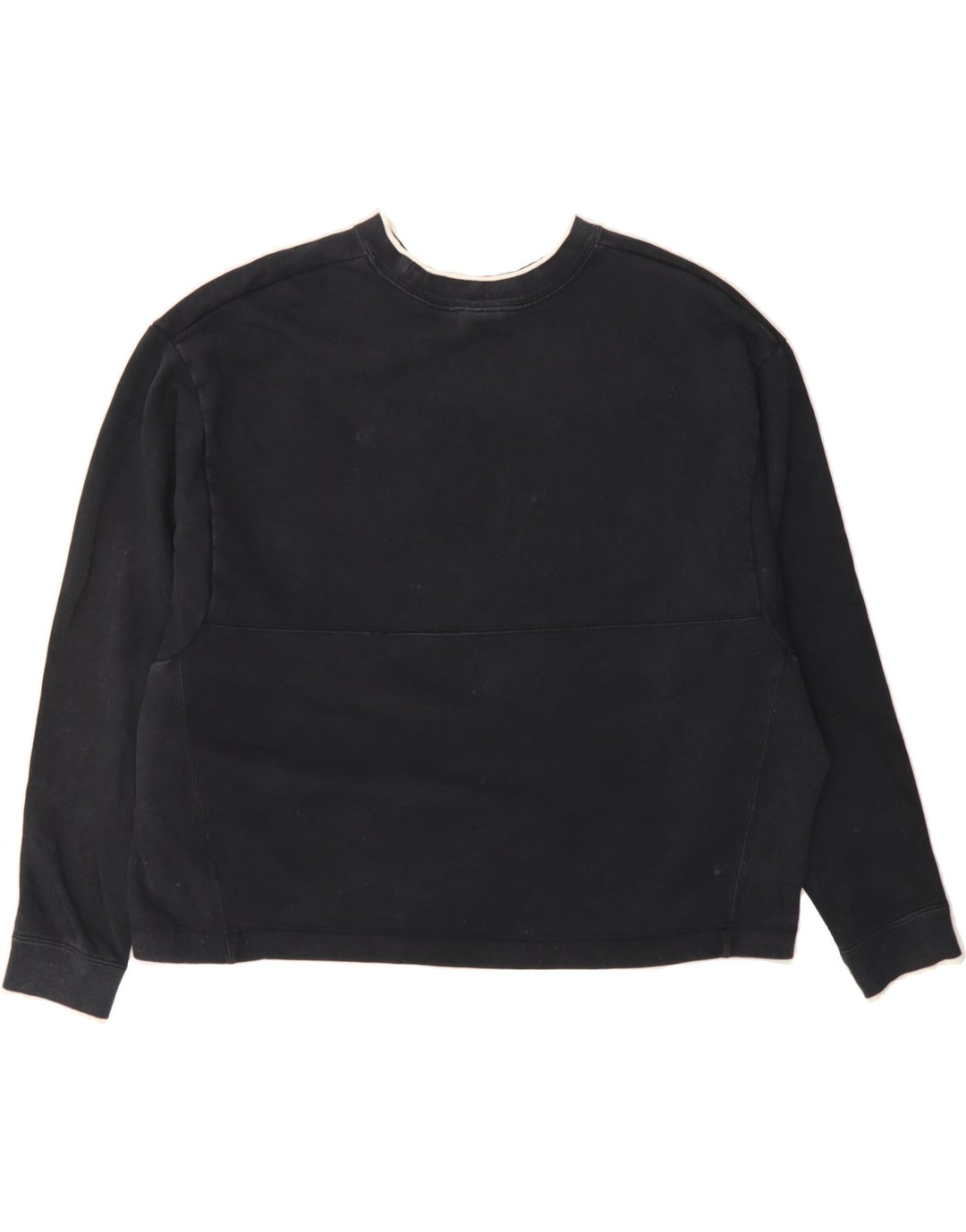 NIKE Womens sportswear Oversized Sweatshirt Jumper UK 16 Large Black Vintage Nike and Second-Hand Nike from Messina Hembry 