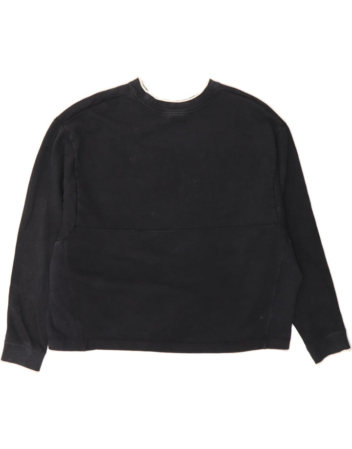 NIKE Womens sportswear Oversized Sweatshirt Jumper UK 16 Large Black Vintage Nike and Second-Hand Nike from Messina Hembry 