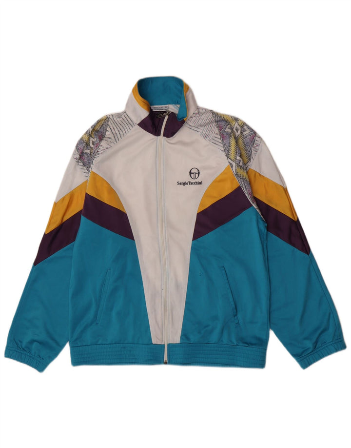 Sergio Tacchini Herre træningsdragt Topjakke IT 48 Medium Flerfarvet