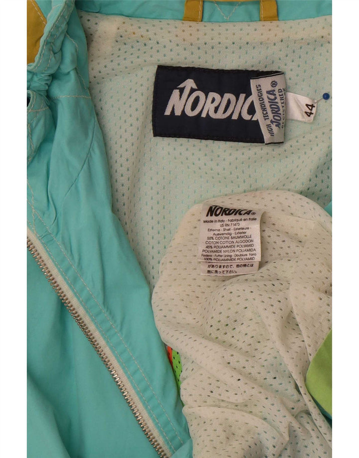 Nordica Dame Regnjakke IT 44 Medium Flerfarvet Colourblock Bomuld