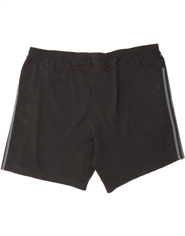ADIDAS Mens Climacool Sport Shorts 2XL  Black Polyester Vintage Adidas and Second-Hand Adidas from Messina Hembry 