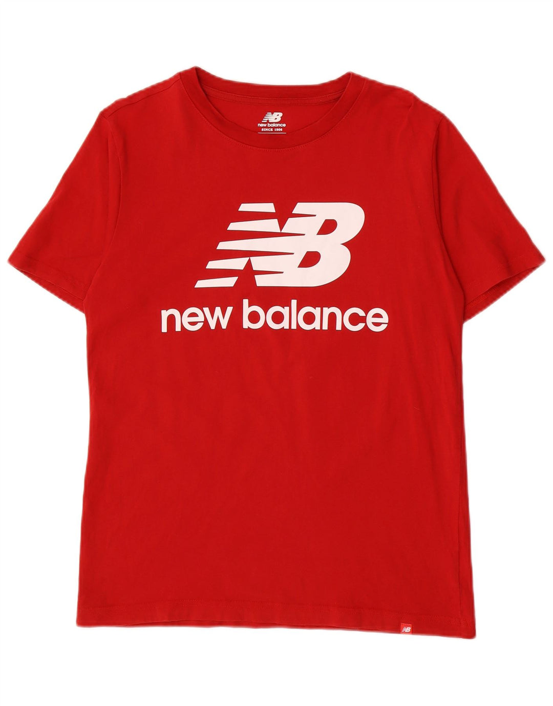 New Balance Herre grafisk T-shirt Top Medium Rød