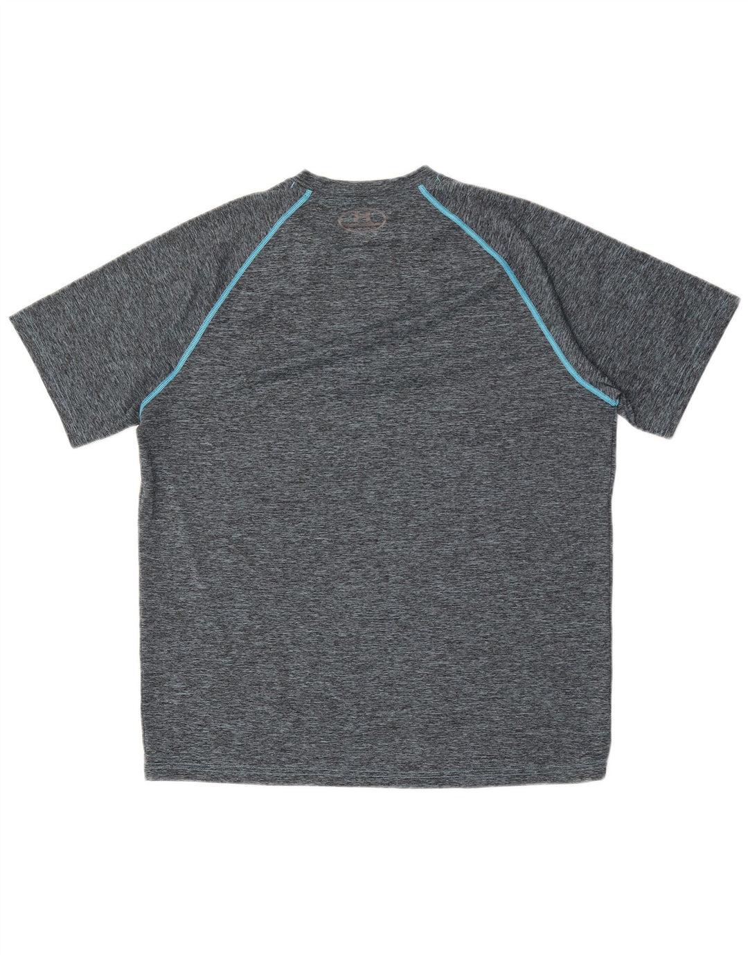 Under Armour Herre Heat Gear T-Shirt Top Stor Grå