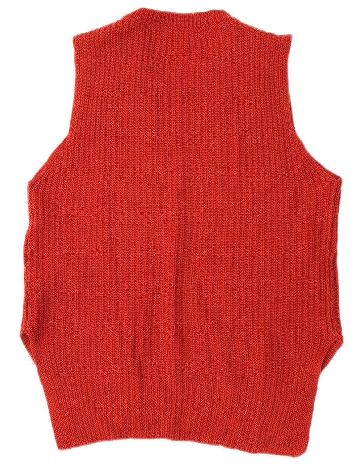 Marks & Spencer Damevest Tank Top UK 12 Medium Rød Akryl