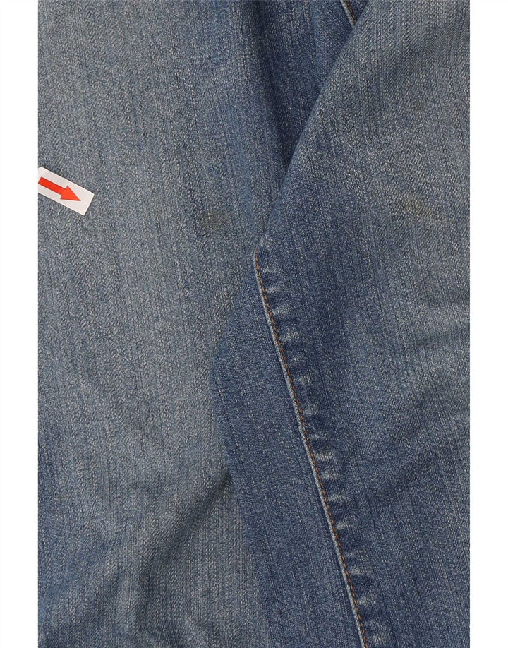 Zara Dame Bootcut Jeans EU 40 Medium W30 L30 Blå Bomuld