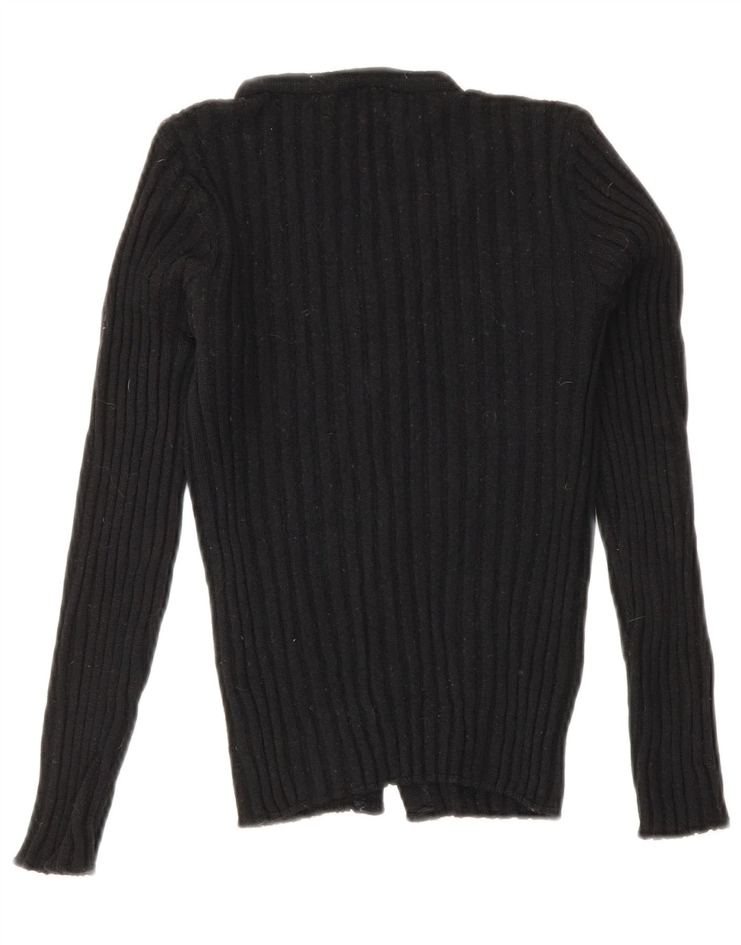 Roccobarocco Dame Crop Cardigan Sweater IT 42 Medium Sort