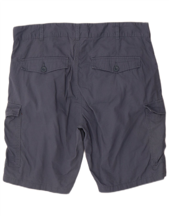 Mountain Warehouse Herre Cargo Shorts W36 Large Blue Cotton