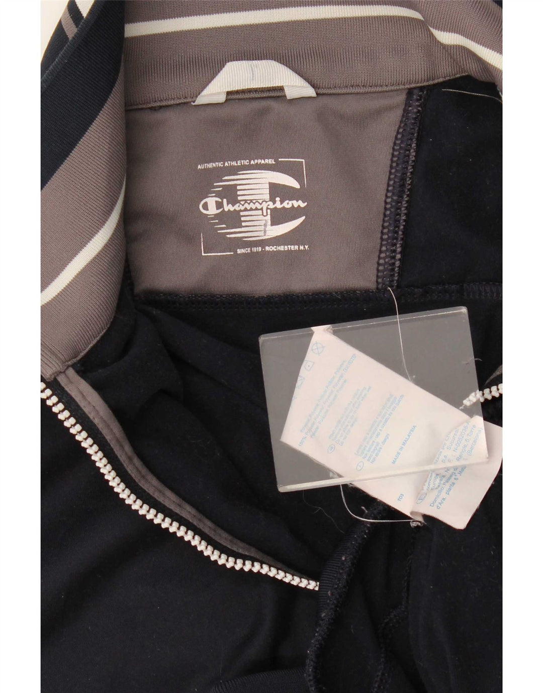 Champion Træningsdragt til mænd Topjakke XL Marineblå Colourblock Polyester