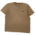 Timberland Herre Regular Fit T-Shirt Top 2XL Khaki Bomuld