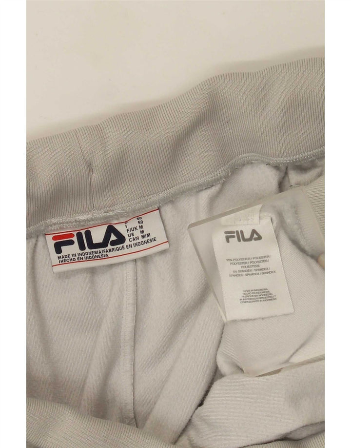 Fila Herre velour træningsdragt Bukser Joggers Medium Grey Flecked Polyester