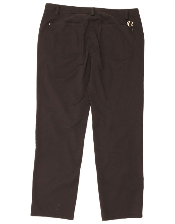 Puma Straight Casual Bukser til mænd W36 L32 Sort Polyester