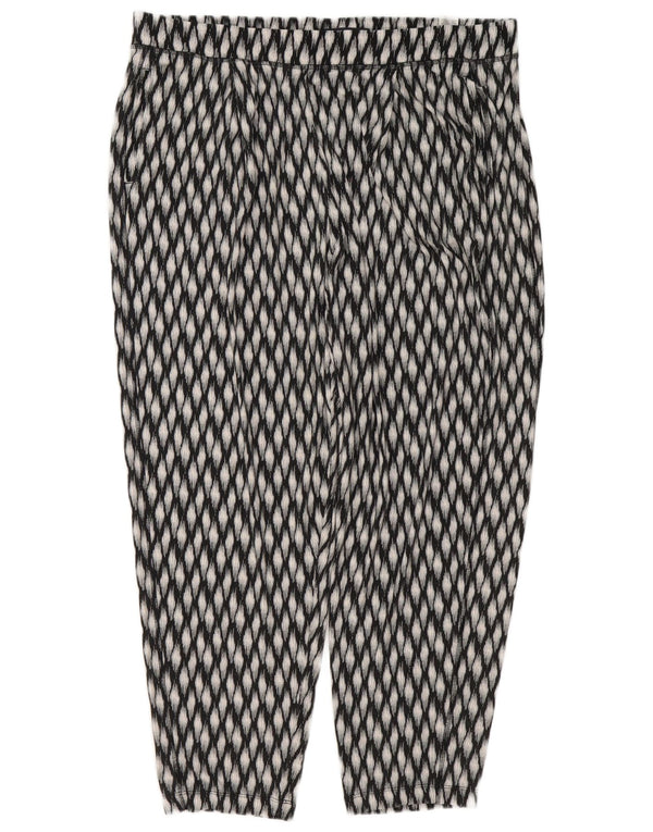 Marks & Spencer Kvinder Højtaljede Casual Bukser UK 20 2XL W40 L27 Sort