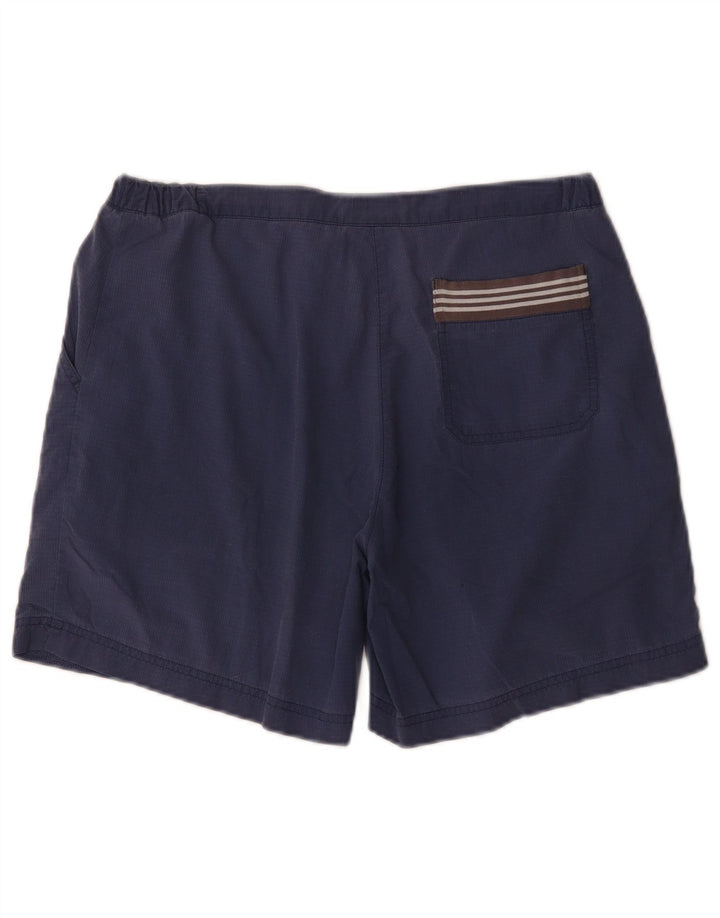 Adidas Chino Shorts til kvinder UK 12 Medium W32 Marineblå polyamid