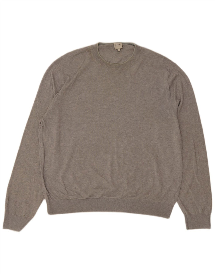 Paul Smith herre rund hals sweater 2XL grå bomuld