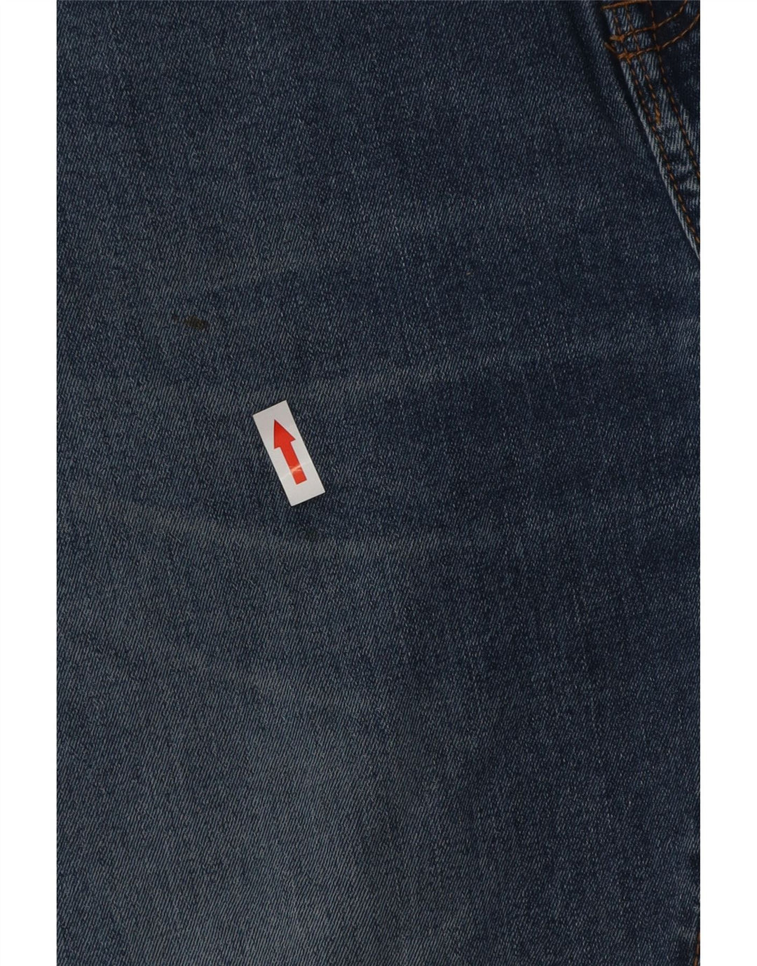Zara Herre Regular Straight Jeans W34 L29 Blå Bomuld
