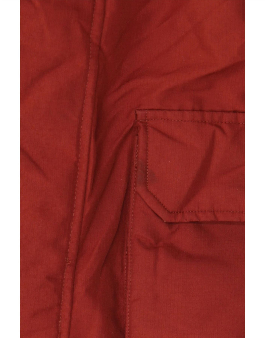 Marks & Spencer Herre Hooded Padded Parka Jacket UK 40 Large Burgundy Winter