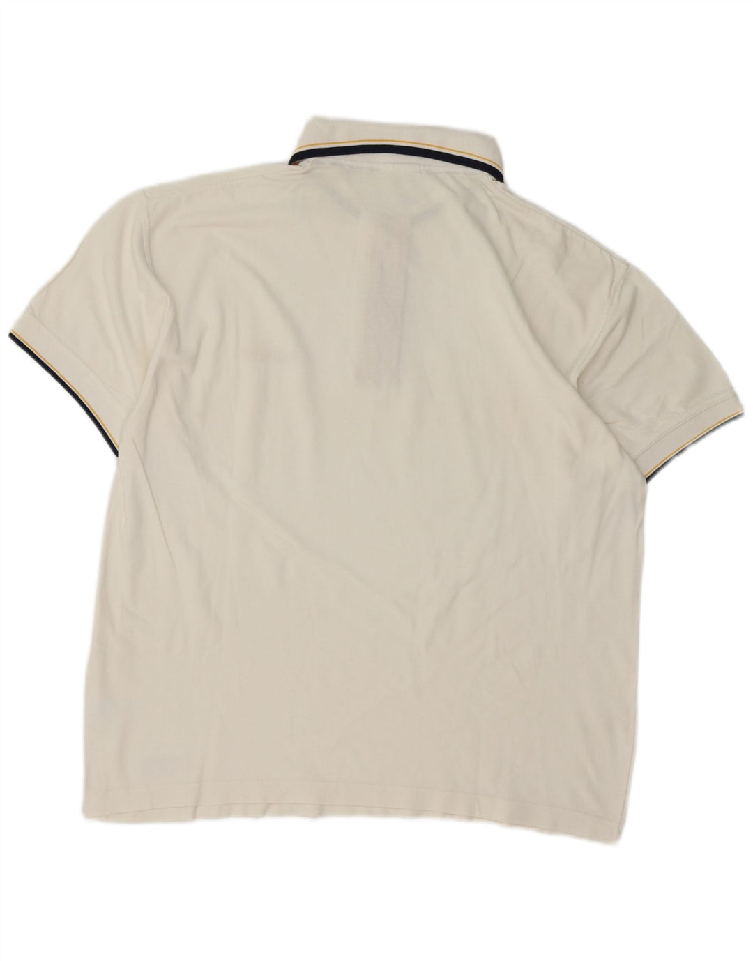 Ellesse Herre Polo Shirt Stor Hvid Bomuld