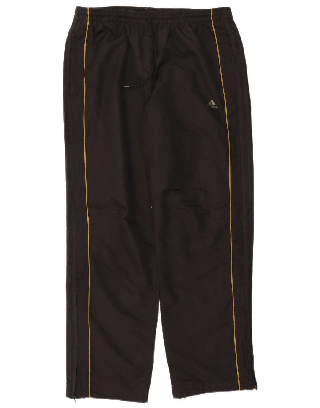 ADIDAS Mens Tracksuit Trousers Large  Black Polyester