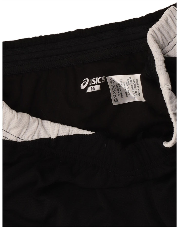 Asics Sportsshorts til kvinder UK 12 Medium Sort Colourblock Bomuld