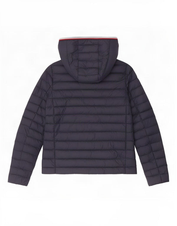 Tommy Hilfiger hættejakke til kvinder UK 6 XS marineblå polyamid