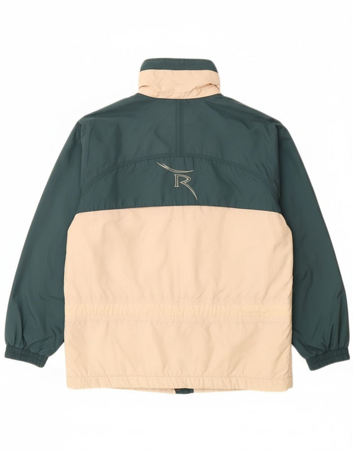 Chervo Herre Graphic Windbreaker Jacket UK 36 Small Green Colourblock