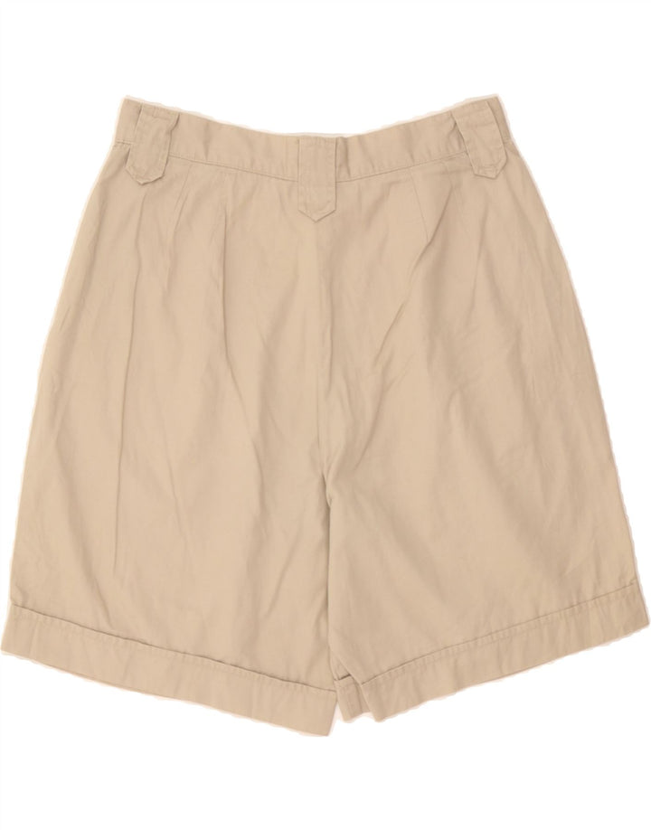 ELEGANT PROJECT Womens Chino Shorts IT 46 Large W28 Beige Cotton Vintage Elegant Project and Second-Hand Elegant Project from Messina Hembry 