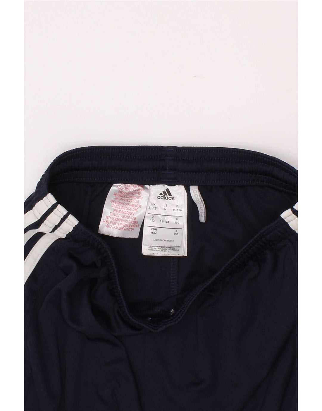 Adidas drenge Climacool sportsshorts 11-12 år marineblå polyester